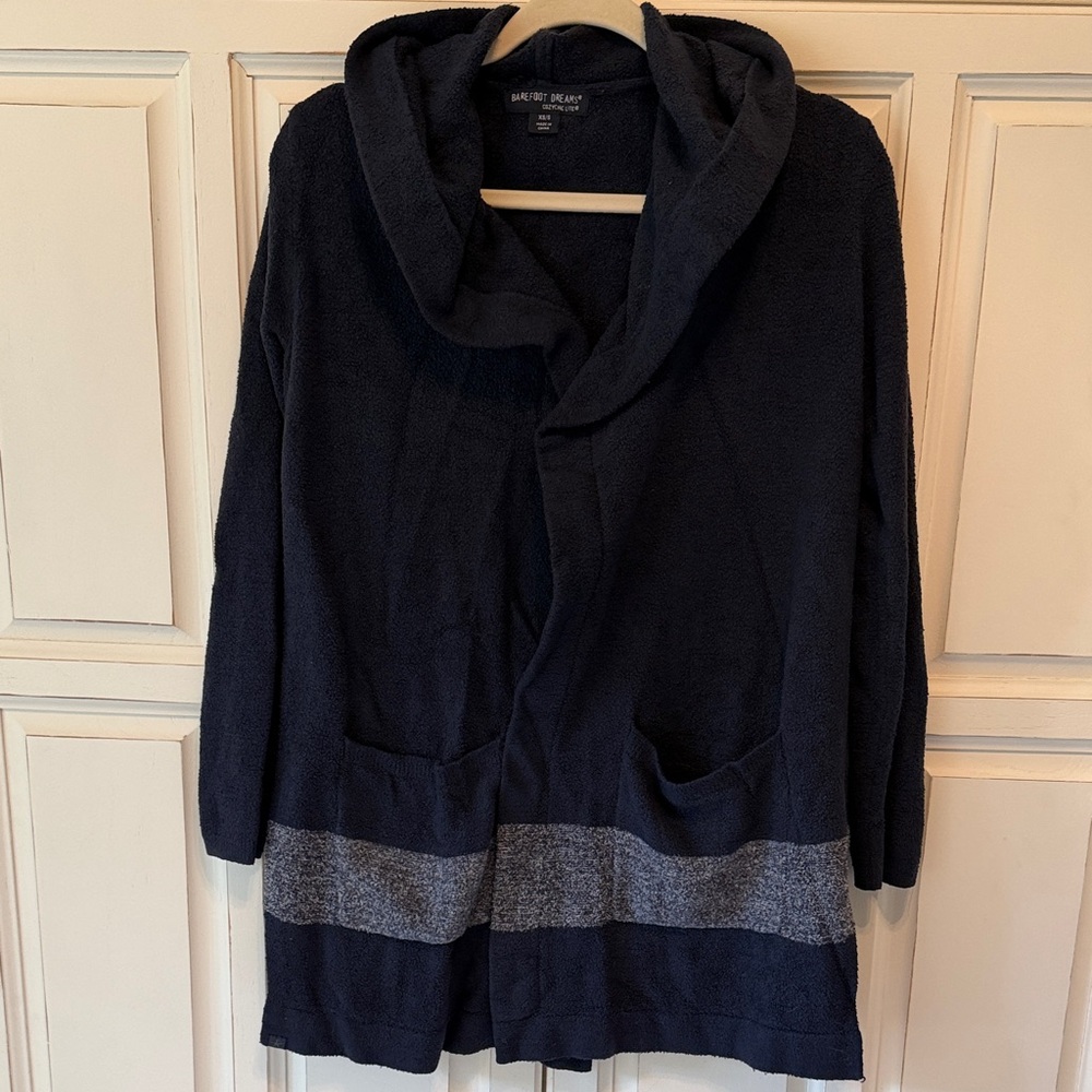 Barefoot Dreams Cozychic Lite Sweater- Open Front Cardigan